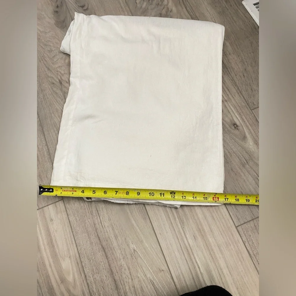 AVA & VIV Plus Size  Pants White‎ Linen Drawstring Pants
Size XXL - Picture 12 of 12